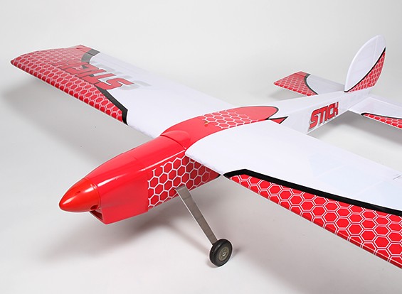 Giant stick top rc plane