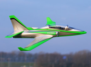 H-King (PNF) Viper 64 (6S) EDF Jet avec ventilateur 64mm, moteur Brushless, 45A ESC, Servos (1000mm)