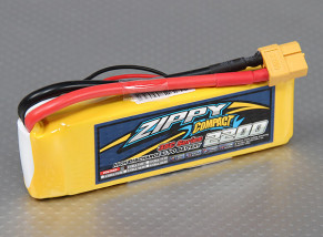 ZIPPY Compact 2200mAh 2S 35C Lipo Paquet