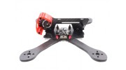 GEP-AX5 Airbus FPV Racing Drone Frame 215 (Red) (Kit) - Left Side