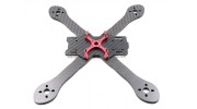 GEP-AX5 Airbus FPV Racing Drone Frame 215 (Red) (Kit) - Bottom Frame
