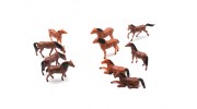 1/87th (HO scale) Assorted Horses (10pcs)