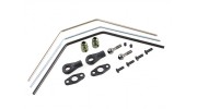 Front Sway Bar Set (silver/blue/black) - Basher SaberTooth 1/8 Scale Truggy / Nitro  Circus MT 