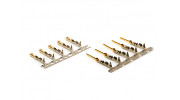 JR Gold Plated Connectors (Male and Female) (5 pairs)