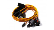 JR 30cm 32AWG Lightweight Servo Extension Lead (10pcs)