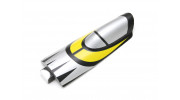 Durafly Goblin Racer 820mm Replacement Canopy/Battery Hatch Yellow/Black/Silver