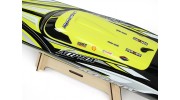 HydroPro Inception Deep Vee Racing Boat on stand top view