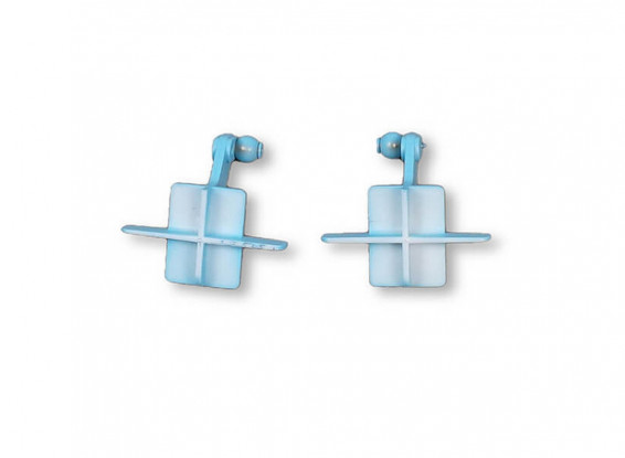 XFLY Sukhoi Su-27 Flanker 750mm Replacement Control Horn 2pcs (Blue)