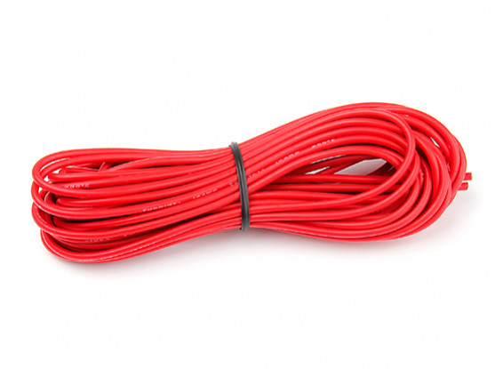 Turnigy High Quality 18AWG Silicone Wire 8m (Red)