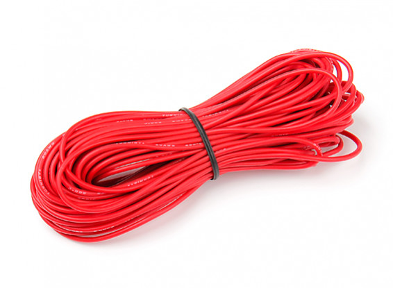 Turnigy High Quality 20AWG Silicone Wire 15m (Red)