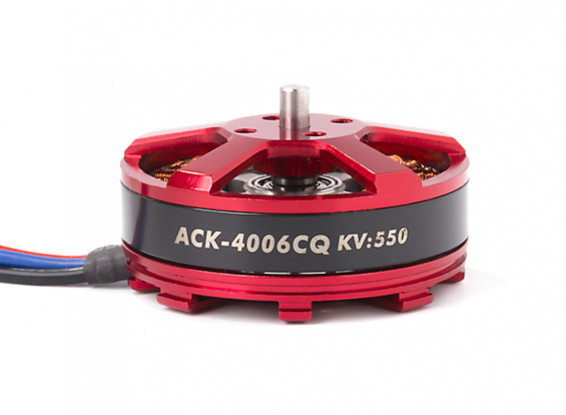 ACK-4006CQ-550KV Brushless Outrunner Motor 4~5S (CCW)