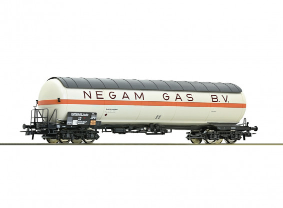Roco/Fleischmann HO Pressurised Gas Tank Wagon VTG (NEGAM GAS B.V.)