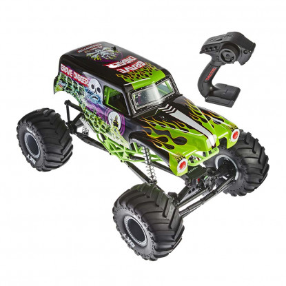 Axial SMT10 Grave Digger Monster Jam 1/10th Scale Electric 4WD Truck RTR 1