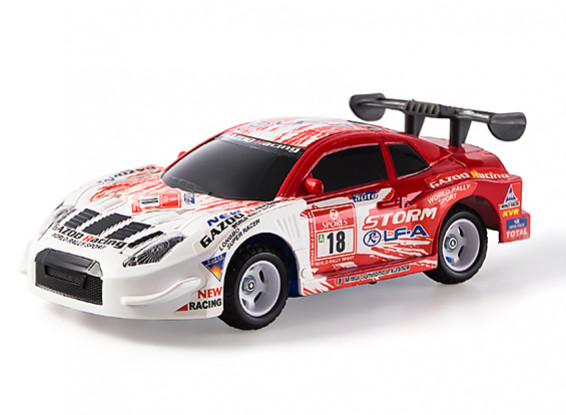 L-FA 1/24 4WD Racing Car (Red) RTR front left