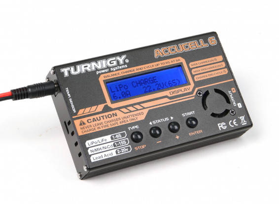 Turnigy Accucel-6 50W 6A Balancer/Charger w/ Accessories 