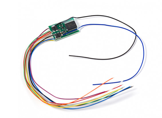 LaisDCC 4 Function Stay Alive 1A DCC Decoder Without Connector (TT/OO/HO Scale)