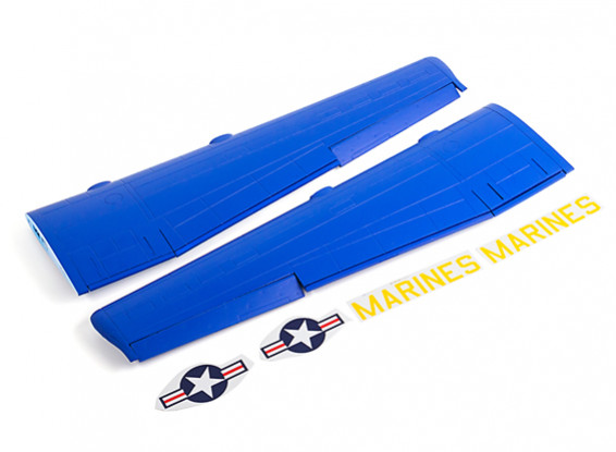 Avios C-130 - Main Wing Set (Left and Right) w/Sticker Set (Blue Angels)