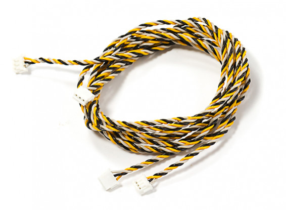 JR & Spektrum Satellite Receiver Extension Wire 600 and 900mm (2pcs/set)