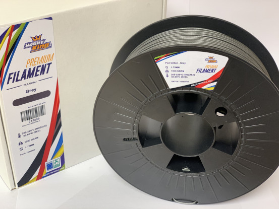 PLA Premium Grey Glitter 500g 1.75mm HobbyKing