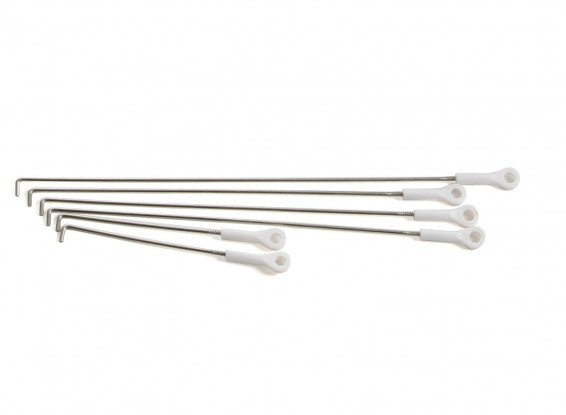Durafly Carbon Arcus F3A Biplane Replacement Pushrod Set w/Ballinks (6pcs)