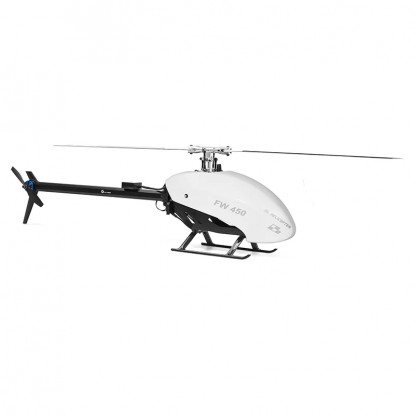 FLYWING (PNF) FW450L V2.5 6ch RC Smart Helicopter w/H1 GPS Stabilization System (White)