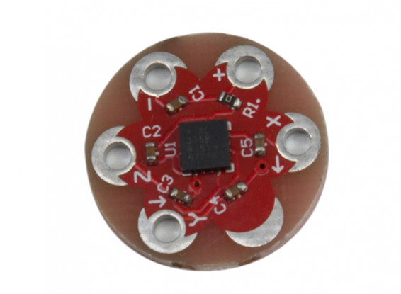 Lilypad Tragbarer ADXL335 3-Achsen-Beschleunigung-Sensor-Modul