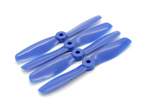 Dalprops "Indestructible" Bull Nose 5045 Propellers CW / CCW-Set Blau (2 Paare)