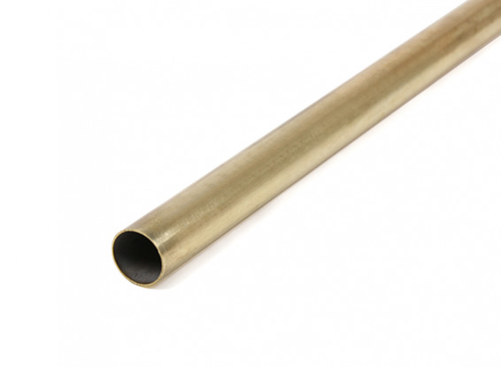 K&S Precision Metals Brass Round Stock Tube 13mm OD x 0.45mm x 1000mm (Qty 1)