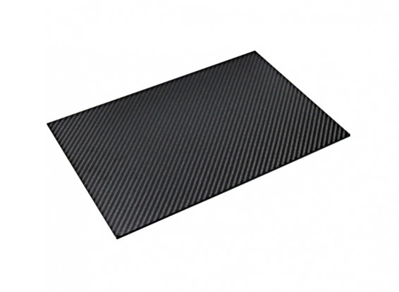 Carbon-Faser-Blatt 300 x 200 x 3mm