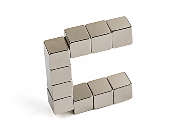N35 Cube Neodymium Magnet 10 x 10 x 10mm (10pcs)