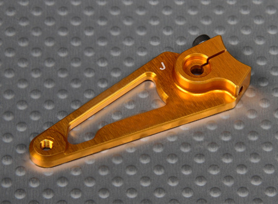 CNC-Hochleistungs-1.5in Aluminium Servo Arm - JR (Gold)