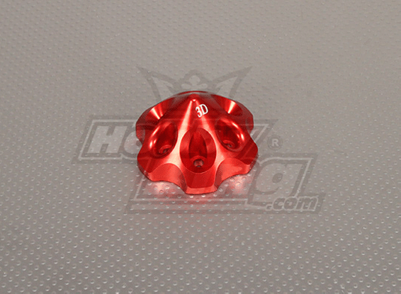 CNC-3D-spinner Large Red