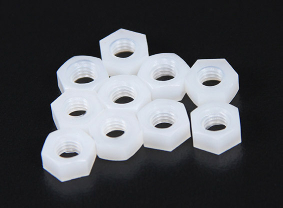 M5 Nylon Mutter (10pcs / bag)