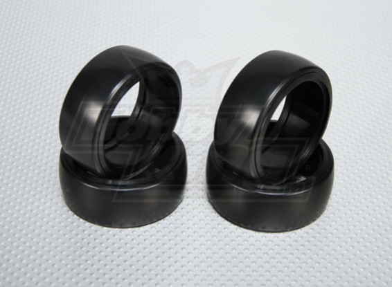 Maßstab 1:10 Hartplastik-Drift Reifen w / Einsätze RC Car 26mm (4pcs / set)