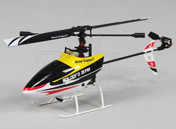 Solo PRO 270 4ch Fixed Pitch Micro Helicopter - Gelb (Mode 2) (RTF)