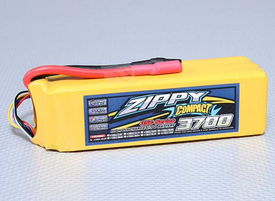 ZIPPY Compact 3700mAh 6S 35C Lipo-Pack