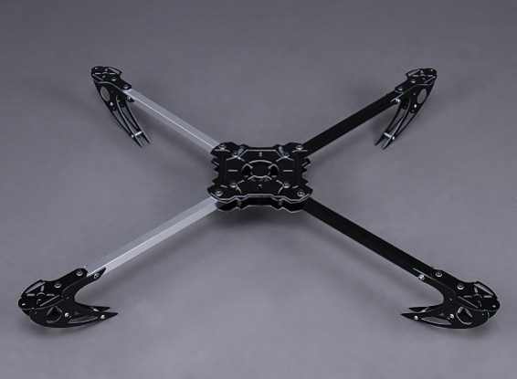 Hobbyking X666 Glass Fiber Quadcopter Rahmen 666mm