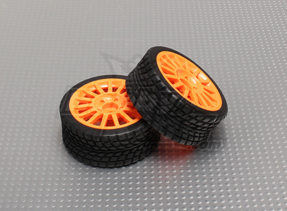 Reifen-Sets mit orange-Rad - A2029-33328