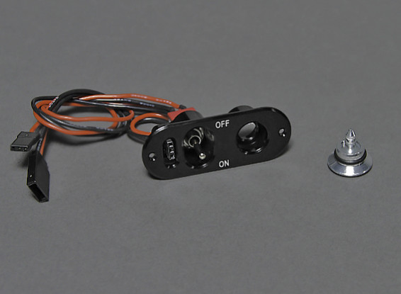 RX-Schalter mit Lade- / Spannung prüfen Hafen und Tank