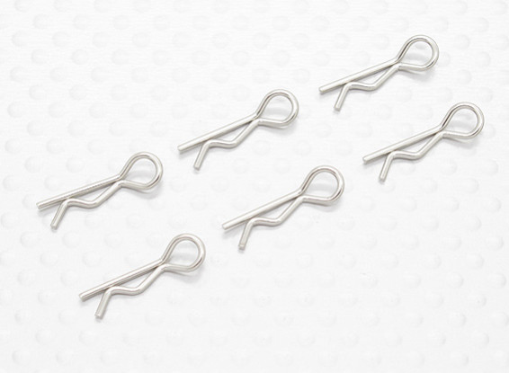 Body Clips (Small Size) - 1/10 Quanum Vandal 4WD Racing Buggy (6pcs)