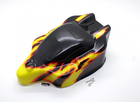 SCRATCH/DENT - Pre-Painted Body 1/16 Turnigy Nitro Racing Buggy E1135 (UK Warehouse)