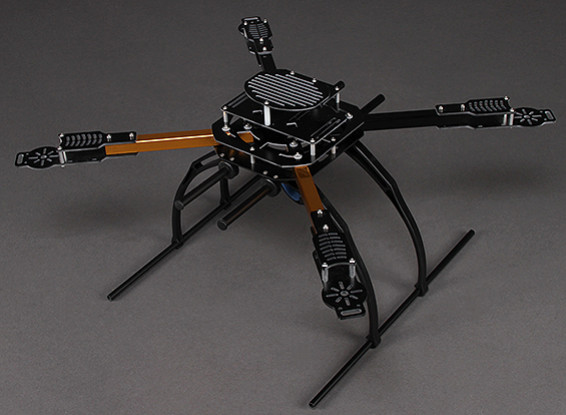 Hobbyking X650F Glass Fiber Quadcopter Rahmen 550mm