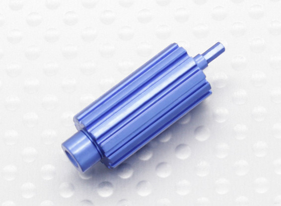 Upgrade-Aluminium Scroll Rad-Rolle für Spektrum der Serie DX-Sender (blau)