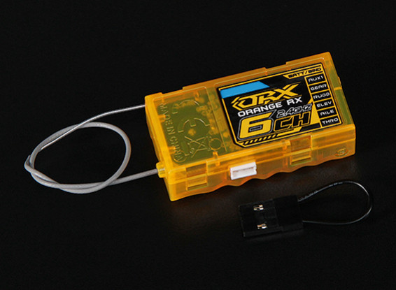 OrangeRx R620 DSM2 Kompatibel Full Range 6Ch 2,4 GHz-Empfänger w / Failsafe