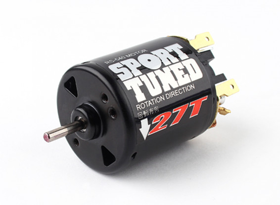 RS540-27T Sport Tuned Brushed Motor