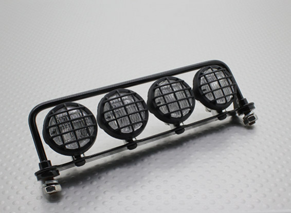 Crawler / Truck Light Bar Set mit LEDs (Schwarz)