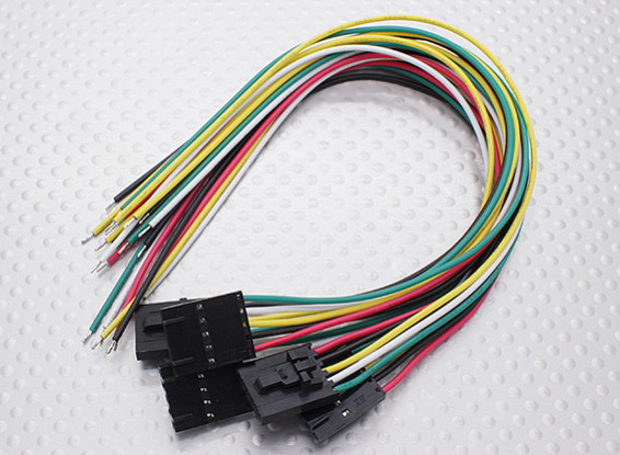 5 Pin Molex Anschlussleitung (Suits Fatshark) 5pc