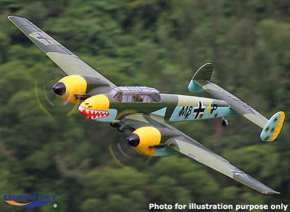 Durafly ™ Messerschmitt Bf.110 - 1200mm (ARF)