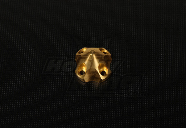 3D Spinner für DLE30 (33x33x26mm) Gold