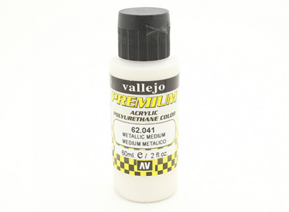 Vallejo Premium-Farbe Acrylfarbe - Metallic Medium (60 ml)